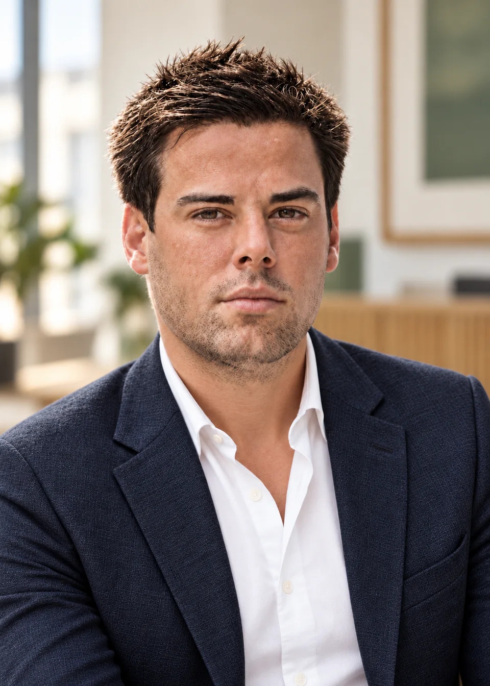Portrait of Cyrille De Baerdemaeker